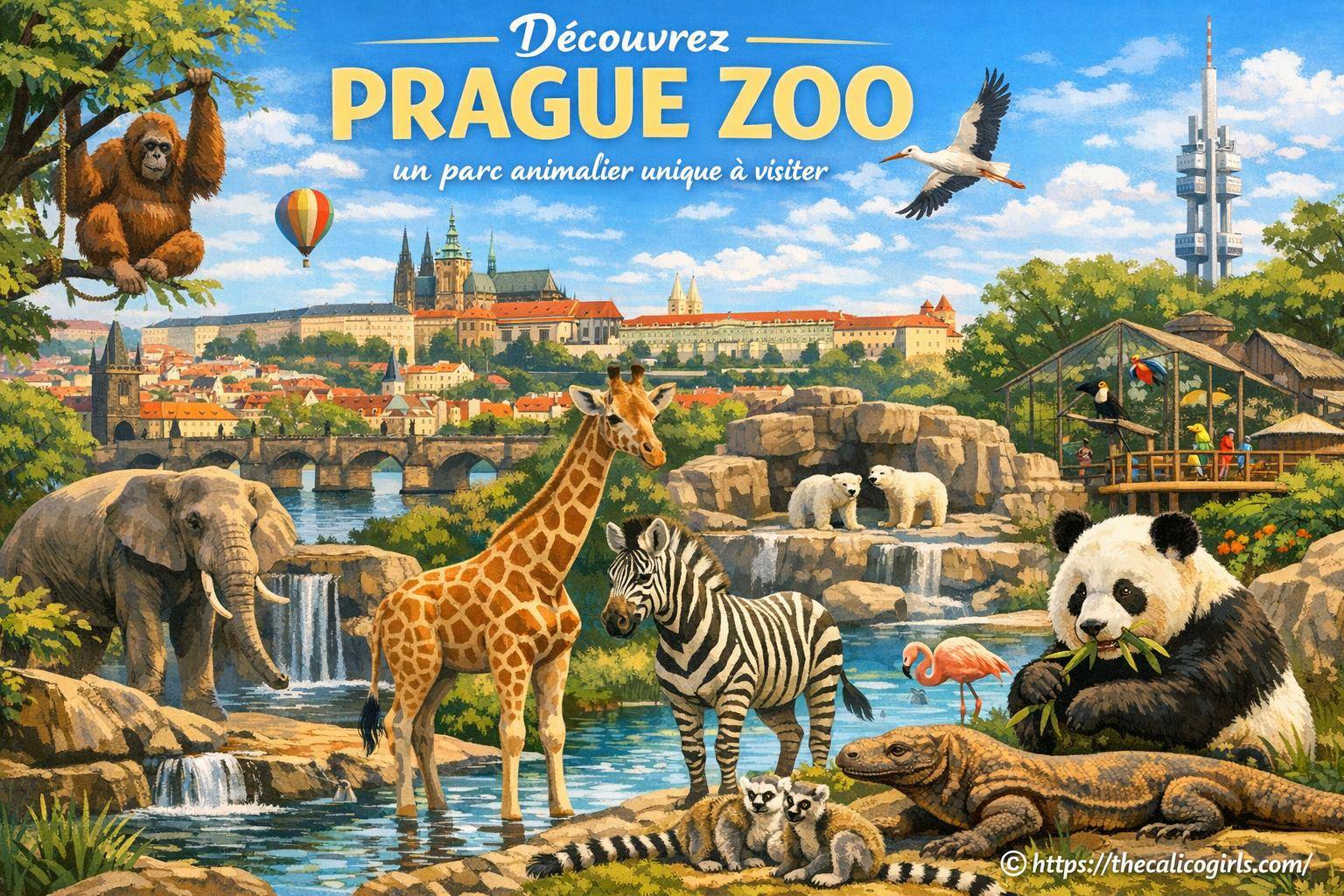 Présentation de Prague Zoo : parc animalier et nature