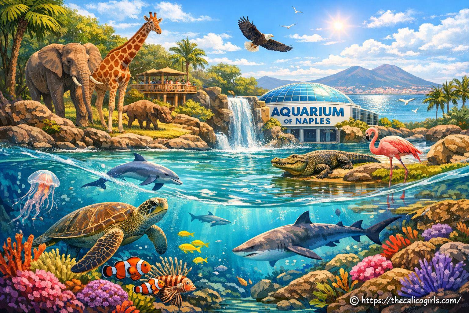 Aquarium of Naples : tout savoir sur ce parc animalier en 2026