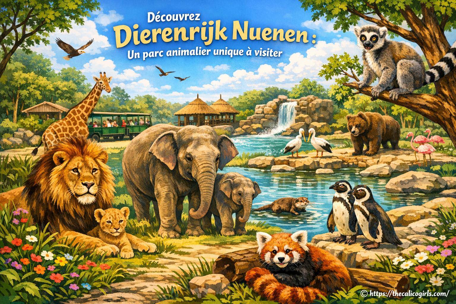 Présentation de Dierenrijk Nuenen : parc animalier et nature