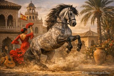 Andalou : entre grâce naturelle et puissance ibérique