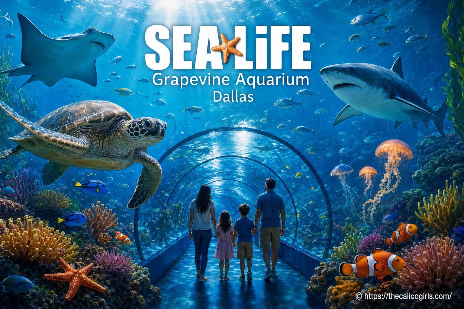 Présentation de SEA LIFE Grapevine Aquarium Dallas : parc animalier et nature