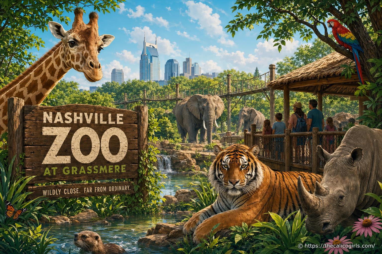 Nashville Zoo at Grassmere : tout savoir sur ce parc animalier en 2026