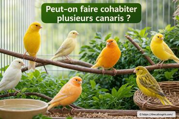 Peut-on faire cohabiter plusieurs canaris sans risque ?