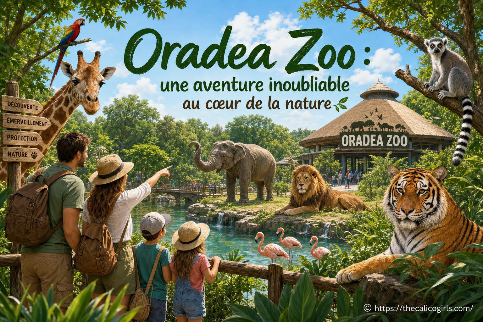 Présentation de Oradea Zoo : parc animalier et nature