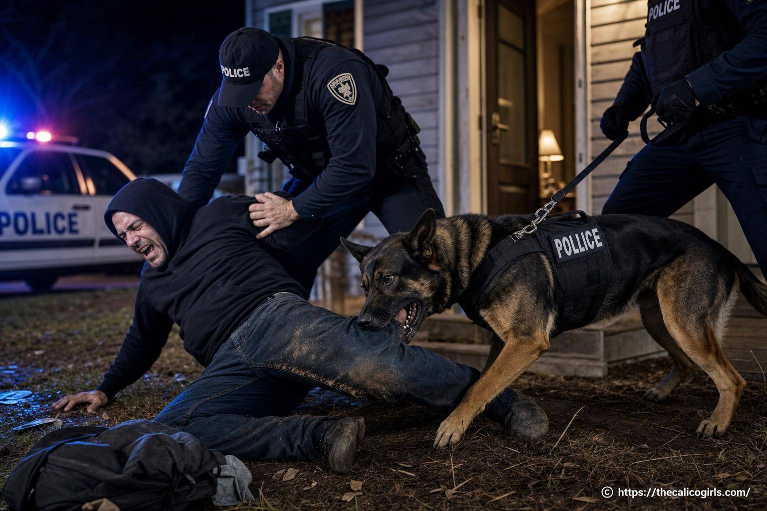 Un homme mordu par un chien policier lors d’une interpellation porte plainte