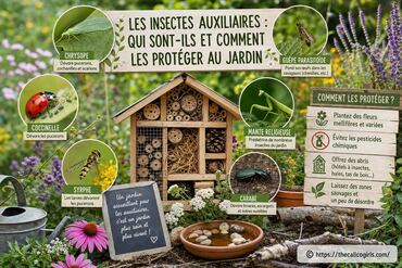 Les insectes auxiliaires : qui sont-ils et comment les protéger au jardin ?