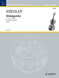 KREISLER - Malagueña para Violin y Piano
