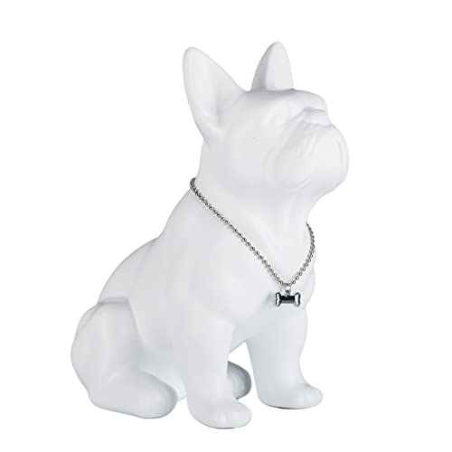 SHENGTIAN Statue Bouledogue Français - Sculpture Moderne en 