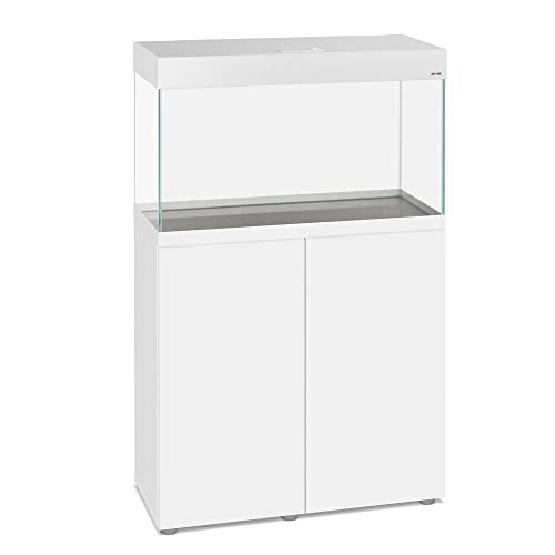 AQUAEL Opti Set 200 White 2.0 Aquarium 200L avec Meuble et lumière LED Eau Douce