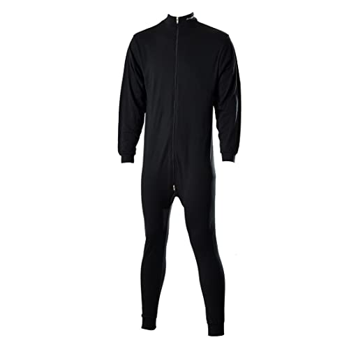 Sherwood Combinaison zippé pour Adulte Noir Noir XL