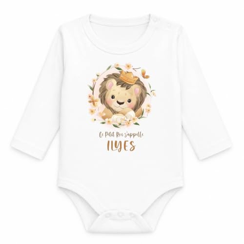 Planetee Body Bébé Manches Longues Ce Petit Roi sappelle Ily