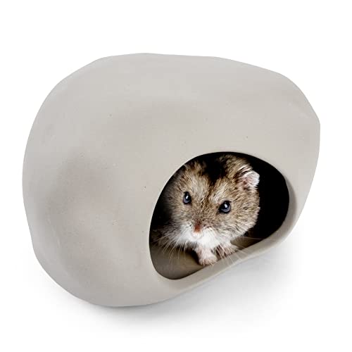Niteangel Cachette en céramique pour hamster nain syrien, so