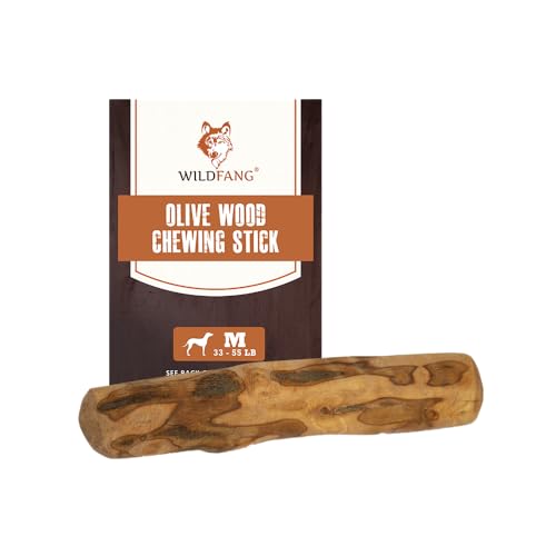 Wildfang® Jouet à Mâcher en Bois dolive pour Chien, Jouet de
