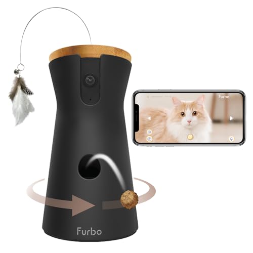 Furbo Caméra pour Chat 360° - [CAMÉRA Basique]: Caméra rotat