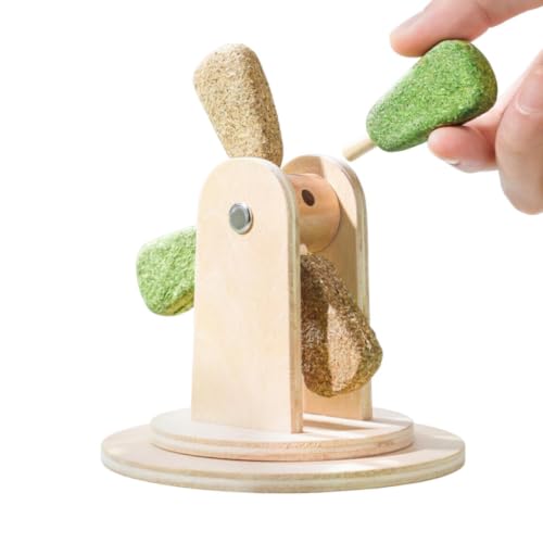 à mâcher pour hamster interactif en forme de moulin à vent p