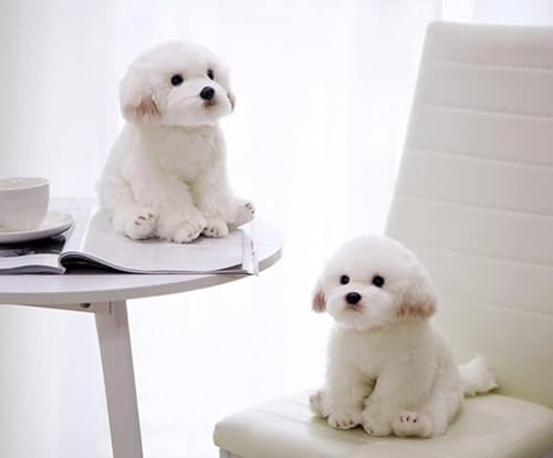 Peluche Chien en Peluche Jouet Mignon Simulation Animaux Ani