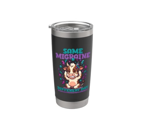 Même migraine jour différent Gobelet isotherme en acier inox