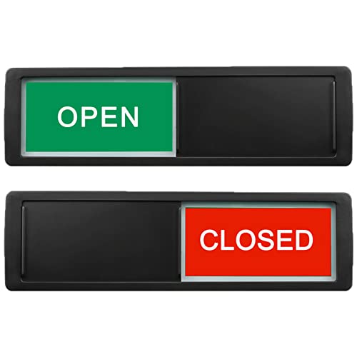 Panneau « Open Closed » pour vitrine dentreprise, toilettes,