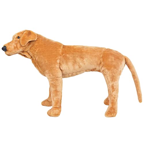 Générique Jouet en Peluche Chien de Race Labrador Marron Cla