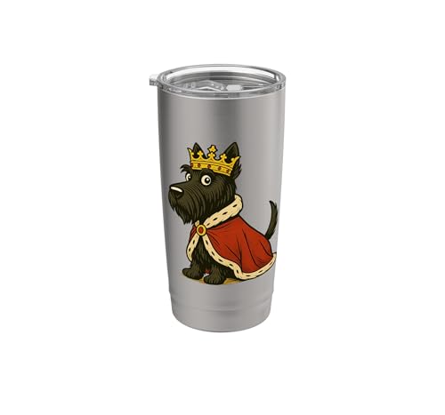Amoureux des chiens de dessin animé rétro Scottish Terrier K