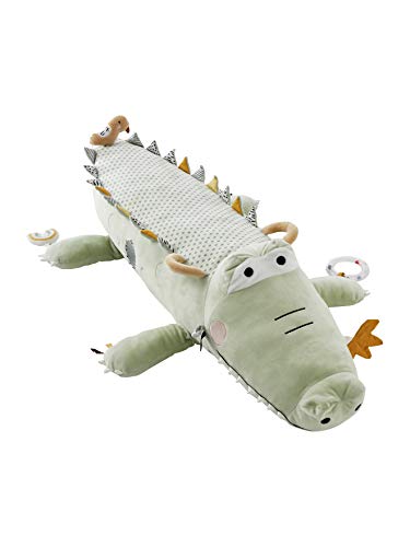 VERTBAUDET Grande Peluche dactivités Crocodile Vert TU
