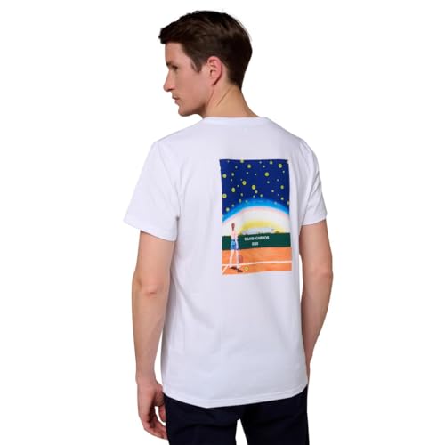 ROLAND GARROS T-Shirt Affiche 2023 Homme - Blanc L