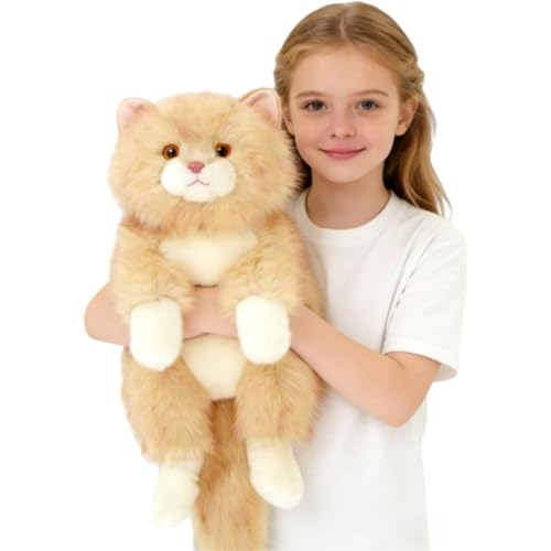 Ragdoll - Peluche chat en peluche réaliste - Jouet pour enfa