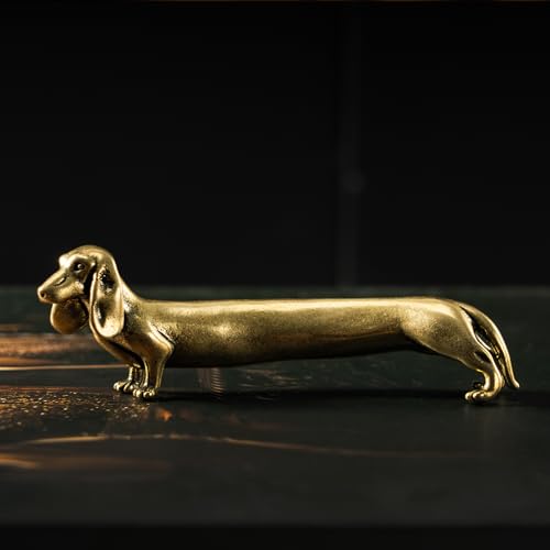 CHOVY Miniature vintage en laiton massif - Décoration de bur