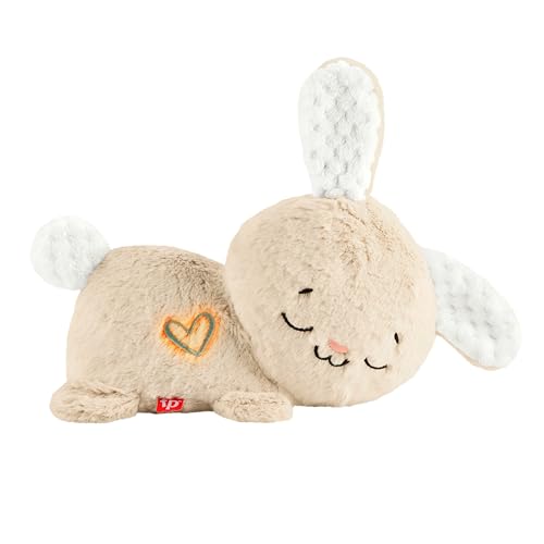 Fisher-Price Peluche Veilleuse Mon Lapin Câlin, jouet apaisa