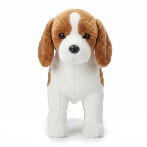 MAOWO Planet Beagle Tricolore en Position Debout, Peluche de