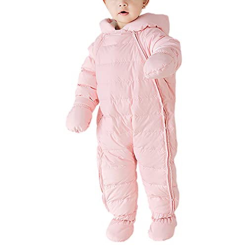 amropi Combinaison de Neige Bébé avec Gants et Chaussons Fil