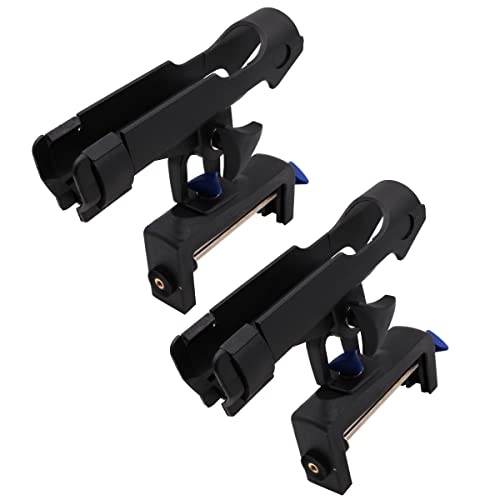 ZONADAH Lot de 2 supports de canne à pêche Grande pince jusq