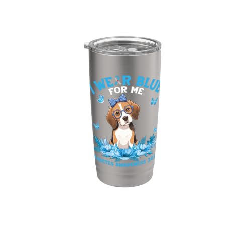 Combat de chiens Beagle de sensibilisation au diabète I Wear