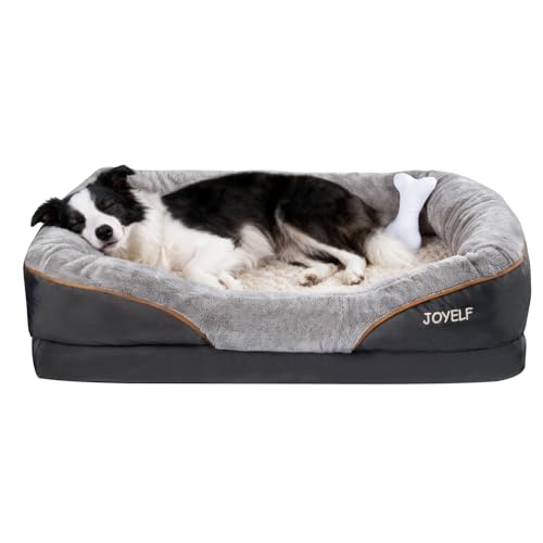 JOYELF lit de Chien orthopédique Grand lit pour Animal de Co