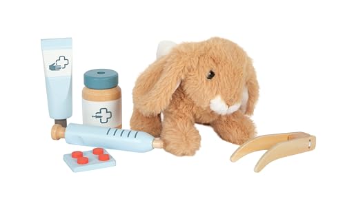 Small Foot Trousse de vétérinaire avec Lapin, avec Accessoir
