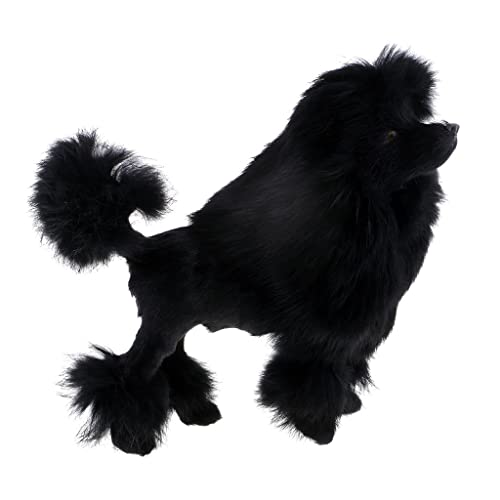 harayaa Peluche Réaliste de Caniche pour La Décoration des E