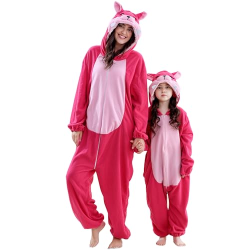 HAHASHOW Combinaison Pyjama Homme Femme Deguisement Adulte R