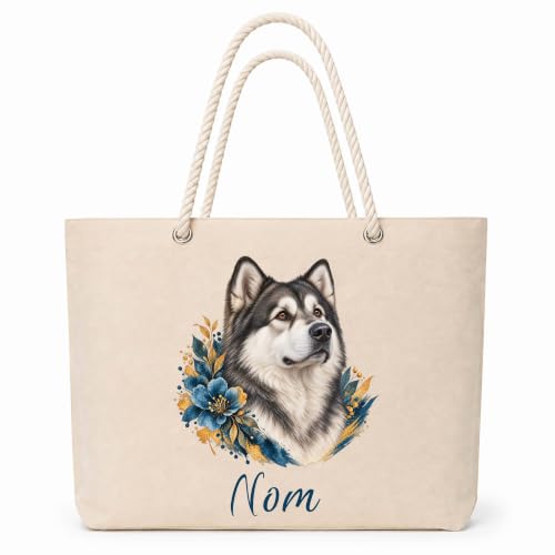 Planetee Sac Isotherme Malamute dAlaska : Aquarelle florale 