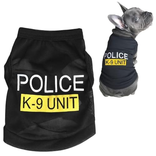 Doggie Style Store Noir Police K9 unité de sécurité Chien po