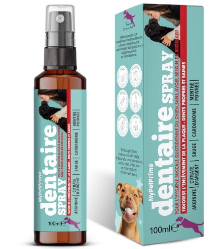 MyPetPrime Spray Dentaire Chien Sans Rinçage ni Brossage, An