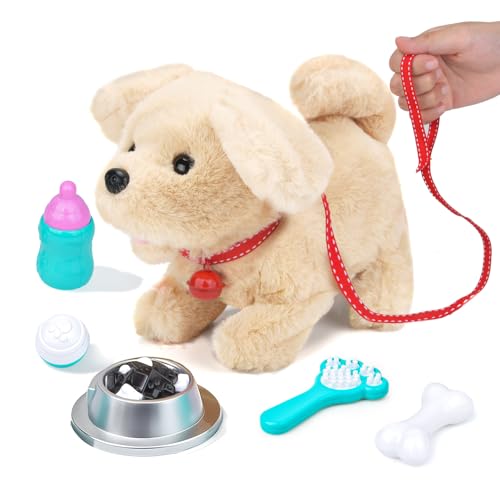 Interactif Enfant Peluche Chien, Jouet en peluche chien qui