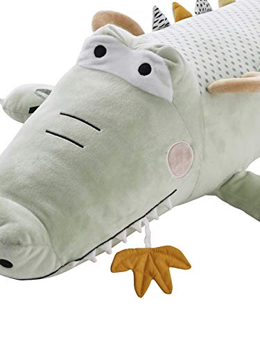 VERTBAUDET Grande Peluche dactivités Crocodile Vert TU