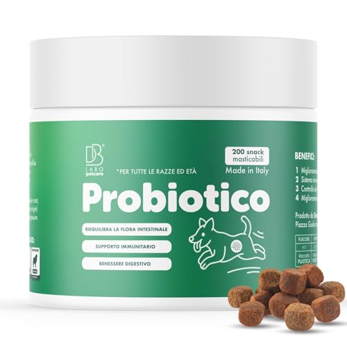 DB Labo - Probiotiques pour chiens 200 Snacks - Probiotique 