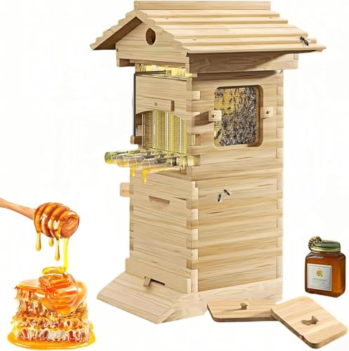 Flow Hive Kit de démarrage complet pour ruche avec fenêtre d