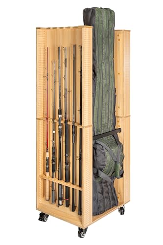 Tackley Armoire à matériel de pêche, 65 × 50 × 158 cm, Color