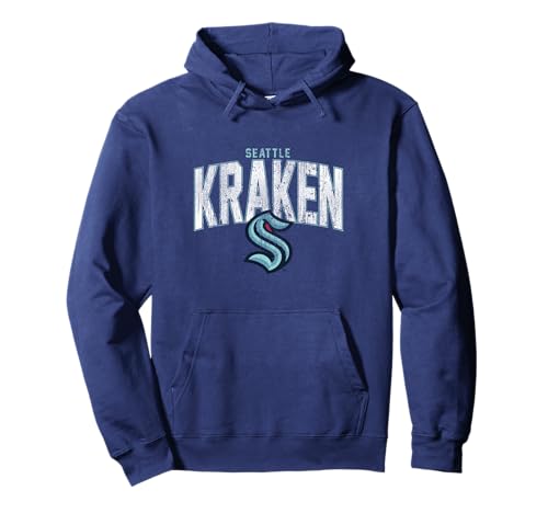 Hockey de Hockey de la LNH avec Logo Vintage des Seattle Kra
