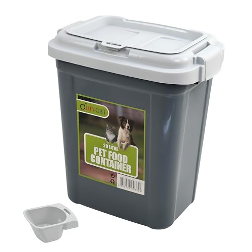DIVCHI Conteneur de stockage daliments pour animaux domestiq