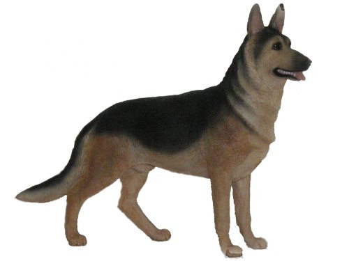 Grande Figurine de berger allemand chien berger allemand (26