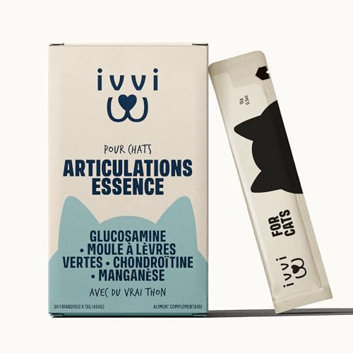 ivvi Articulations Essence pour Chats - Crème à lécher avec 