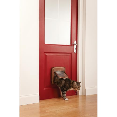 PetSafe - Chatière Magnétique Deluxe Staywell pour Chat avec